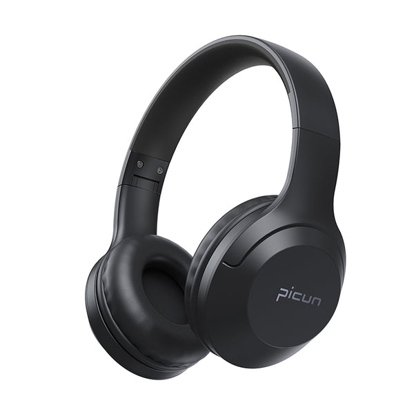 Picun Bluetooth Headphones V5.3 – 22H Battery, HiFi Sound & Noise Reduction